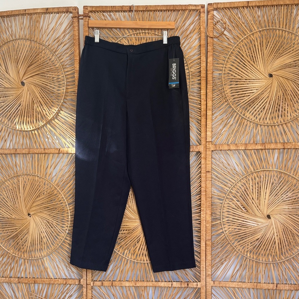NWT Briggs New York Navy Trousers